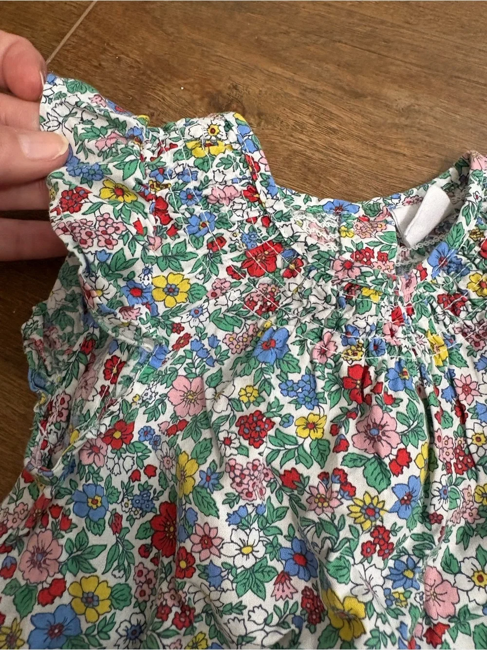 babyGap Floral Romper Jumpsuit 12-18M